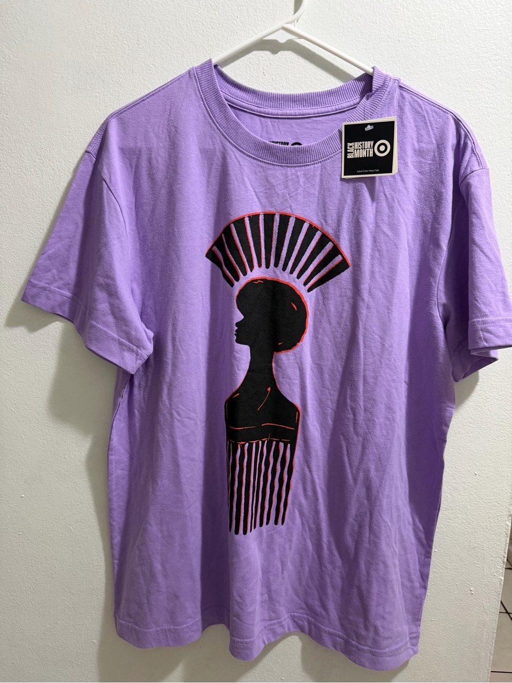 Purple Graphic Short-Sleeve Women T-Shirt